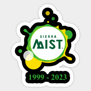 Sierra Mist. Lemon-Lime Soda. Sticker